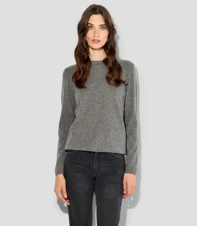 Suéter cuello redondo Mujer
