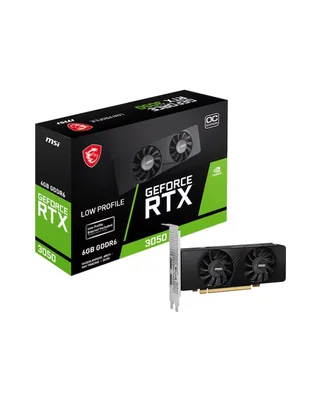 Tarjeta de video Msi Rtx 3050 Lp 6g oc