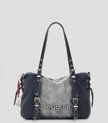 Bolsa shoulder deslavada Mujer