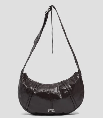 Bolsa Moon mediano brillo Mujer