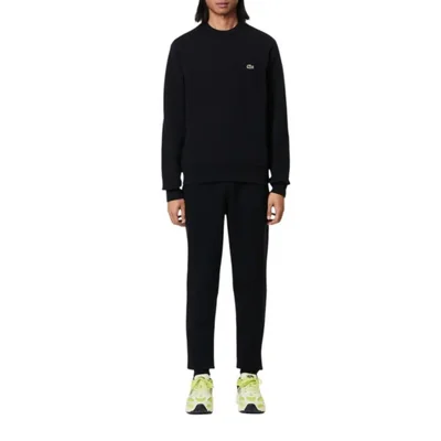 Pantalón de chándal Lacoste X-Large negro de corte entallado