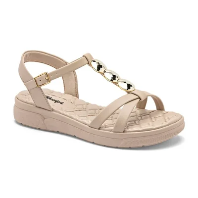Mora Confort sandalia para mujer beige cod 148751-E
