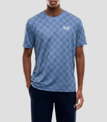 Playera para entrenamiento cuello V manga corta fantasía Hombre