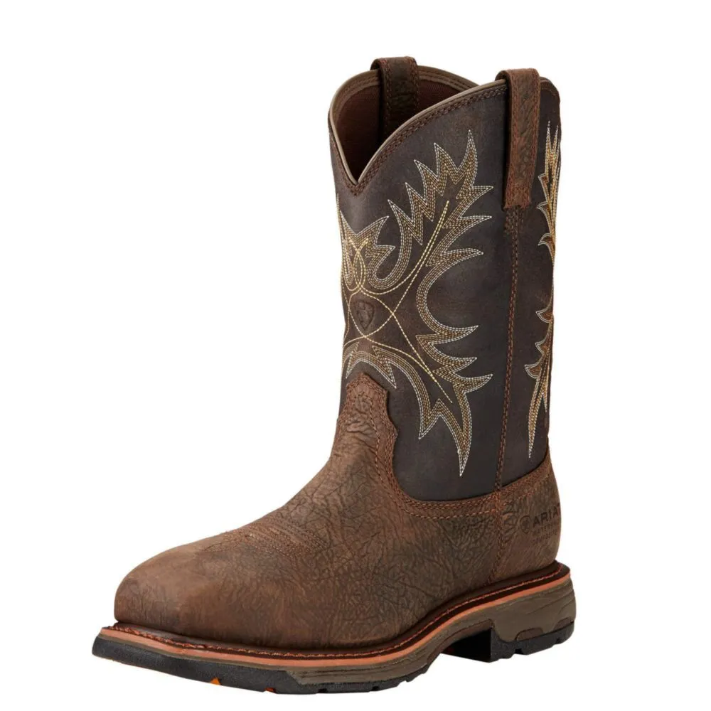 Bota de trabajo ARIAT WorkHog impermeable con puntera compuesta