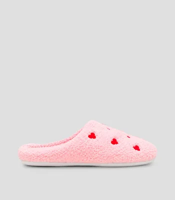 Pantuflas corazones Mujer