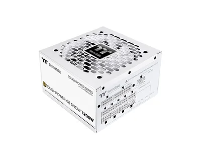 Fuente De Poder Thermaltake Blanco Toughpower Gt Snow 1200w 80plus Gold Modular Atx 3.1