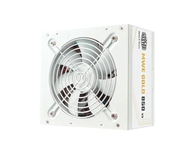 Fuente De Poder Cooler Master Mwe V3 850w 80 Plus Gold No Modular Blanca Atx 3 1