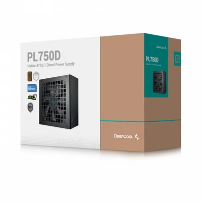 Fuente De Poder Deepcool Pl750d De 750w 80plus Bronce