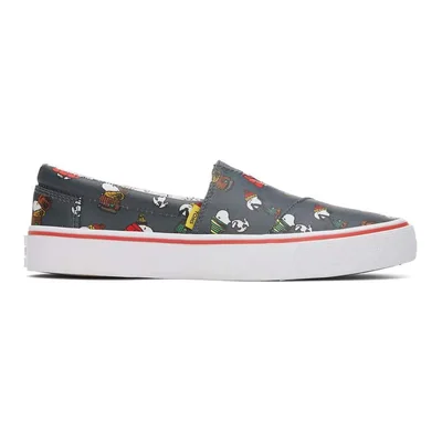 Alpargatas Toms Fenix Snoopy Negro