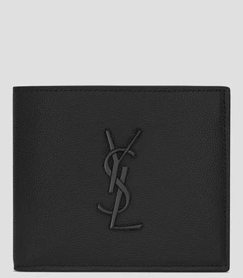 Cartera bifold en piel Hombre