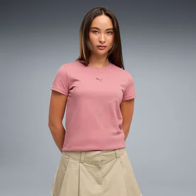 Playera Essentials Cat Logo para mujer