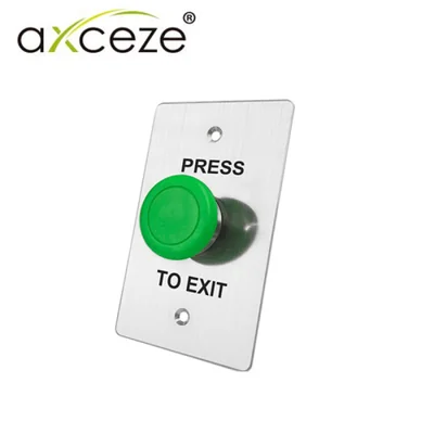 Botón Liberador Axceze Ax-b130 Tipo Push Con Forma De Hongo