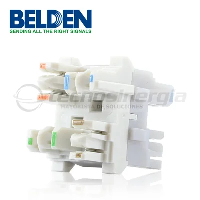 Bloque De Conexión 4 Pares Belden Ax104139 Cat 6a 10gx Termi