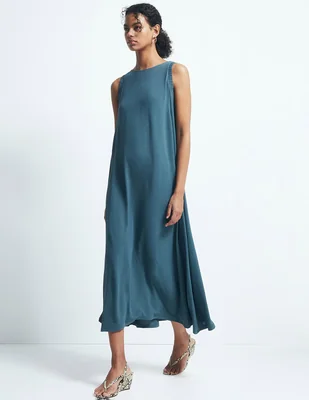 Vestido cropped casual para mujer