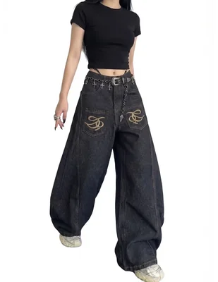 Jeans barrel para mujer