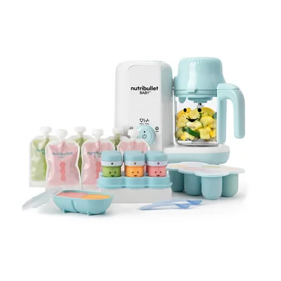 Nutribullet, Sistema de Cocina 2 en 1, Baby Steam + Blend + Accesorios