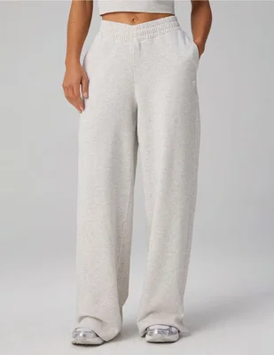 Pants relajado con elástico para mujer