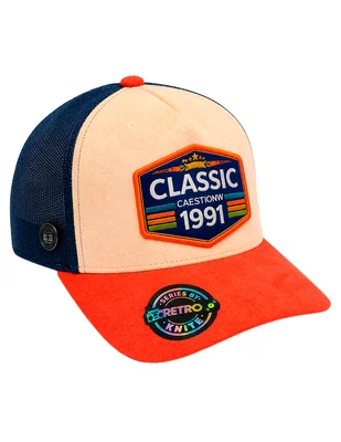 Gorra visera curva snapback casual para hombre