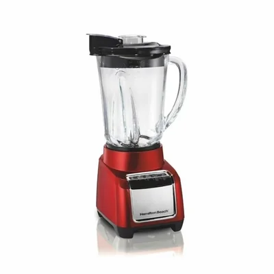 Licuadora Hamilton Beach 53519FG 1.4 Lt Jarra de Vidrio 5 Vel Roja