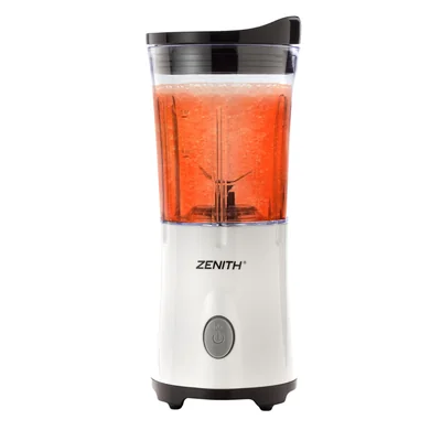 Licuadora Personal Zenith 350W Vaso Individual Color Blanco
