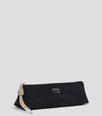 Estuche negro liso Mujer