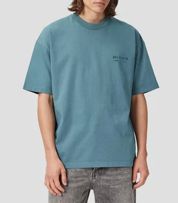 Playera cuello redondo manga corta lisa Hombre