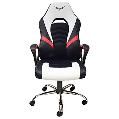 Naceb Silla Gamer Na-0935b 120Kg Negro/Blanco Gaming Titan