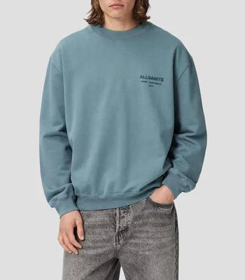 Sudadera Café Xander Crew Hombre