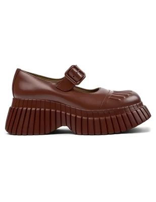 Zapato Bcn de piel para mujer