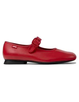 Balerina Casi Myra de piel para mujer
