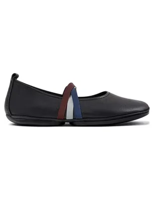 Balerina Tws de piel para mujer