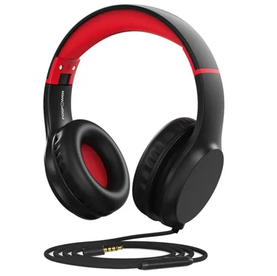 Auriculares para Niños FosPower Plegables con Micrófono 3.5 mm y Límite Máximo 85 dB