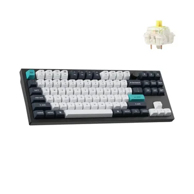 Teclado mecánico Keychron Q3 Max inalámbrico TKL RGB