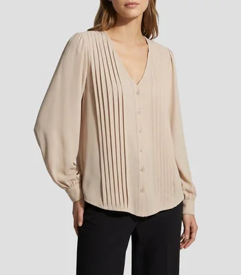 Blusa fantasía manga larga Mujer