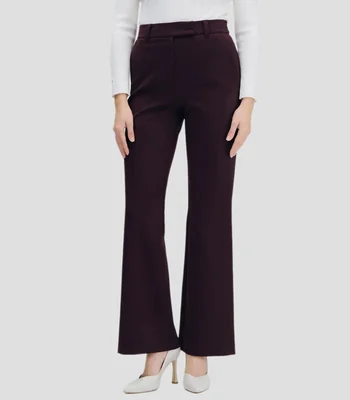 Pantalón Recto Pretina Pasada Mujer