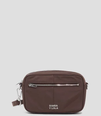 Bolsa crossbody moca Mujer