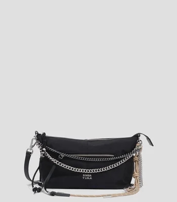 Bolsa crossbody negra Madrid Mujer