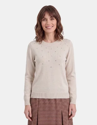 Blusa túnica aifore manga larga para mujer