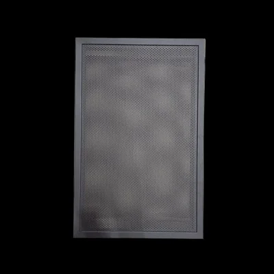 Puerta ventilada de acero para gabinete ONYX serie EQ de 3 niveles, para amplificadores y fuentes de alimentación NOTIFIER