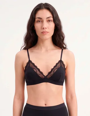 Brassiere bralette con copa para mujer