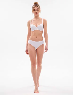 Brassiere demi con copa para mujer