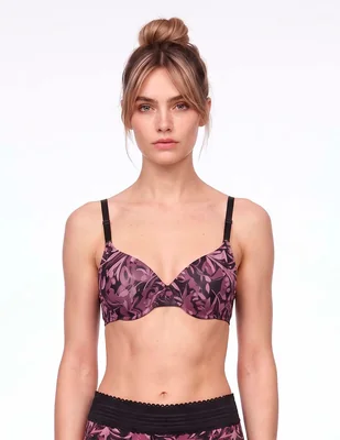 Brassiere demi Warners copa preformada para mujer