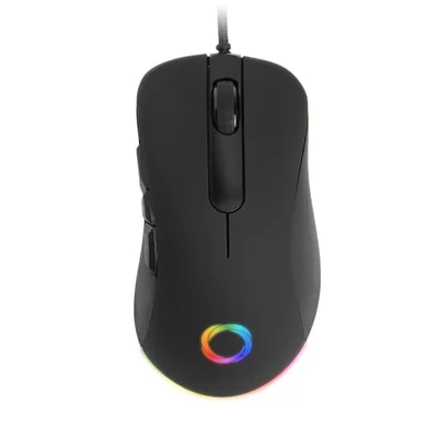 Mouse Gamer Alámbrico Nibio Rule MG1000 Negro OpenBox