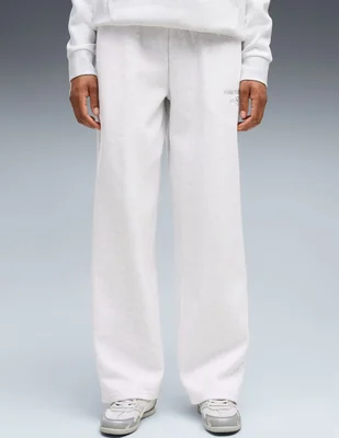 Pants regular con elástico para mujer