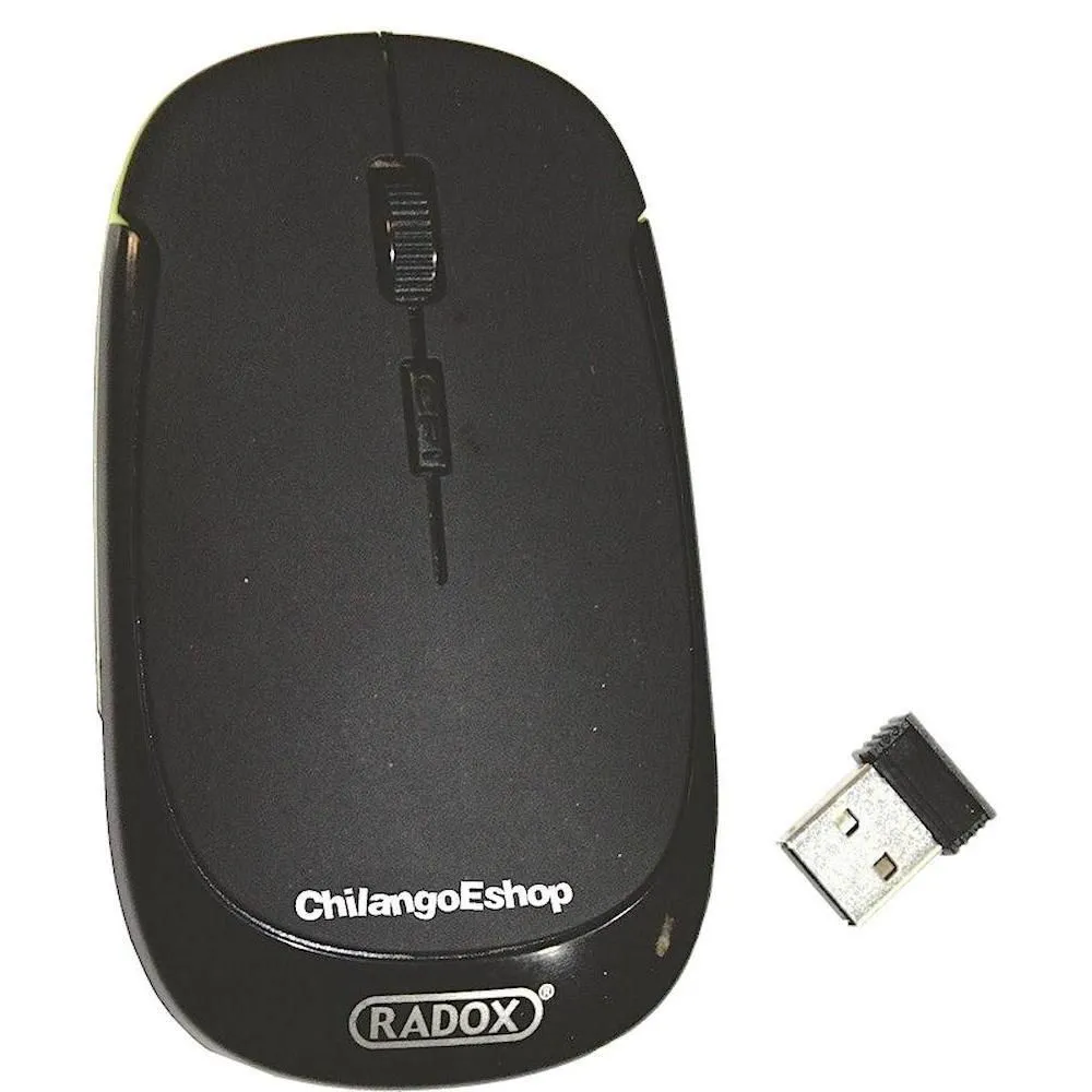 Mouse optico radox inalambrico usb pc y mac