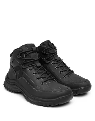 Botin Hombre Casual Negro Piel Flexi 02504473