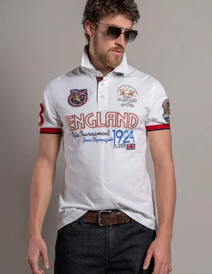 Playera tipo polo para hombre