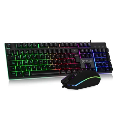 Kit 2 en 1 xtreme pc battle chief teclado mouse usb negro