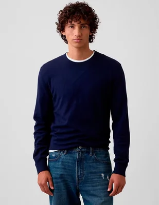 Suéter cuello redondo para hombre