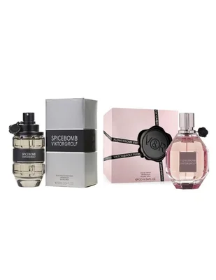 Set Eau de parfum Rolf Spicebomb + Flower Bomb unisex